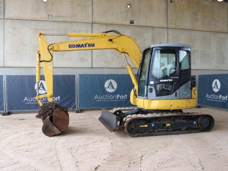 Kettenbagger tipa Komatsu PC78UU-6O, Gebrauchtmaschine u Antwerpen