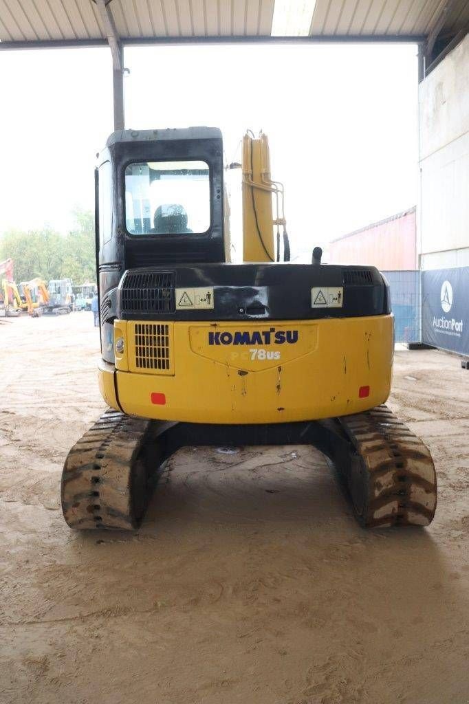 Kettenbagger a típus Komatsu PC78UU-6O, Gebrauchtmaschine ekkor: Antwerpen (Kép 5)