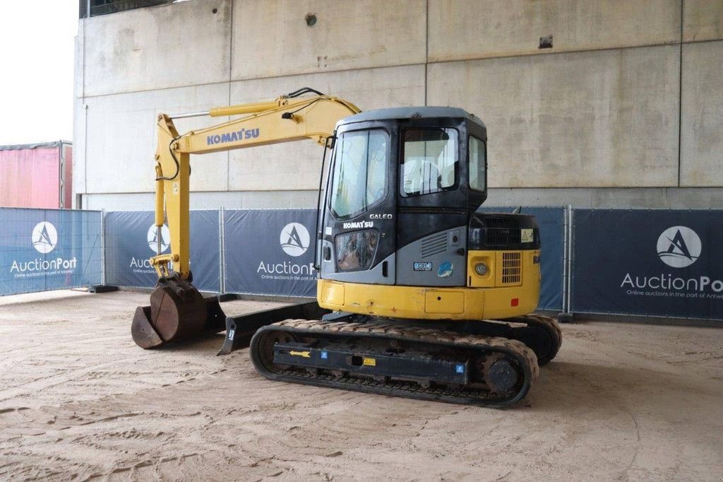 Kettenbagger Türe ait Komatsu PC78UU-6O, Gebrauchtmaschine içinde Antwerpen (resim 3)