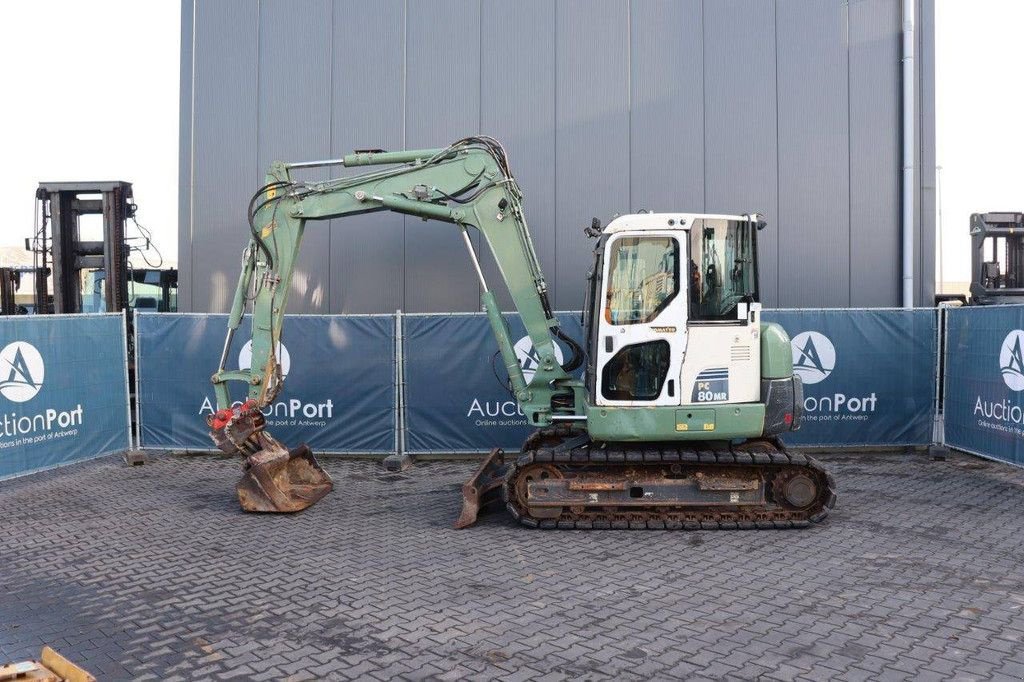 Kettenbagger a típus Komatsu PC80MR-3, Gebrauchtmaschine ekkor: Antwerpen (Kép 2)