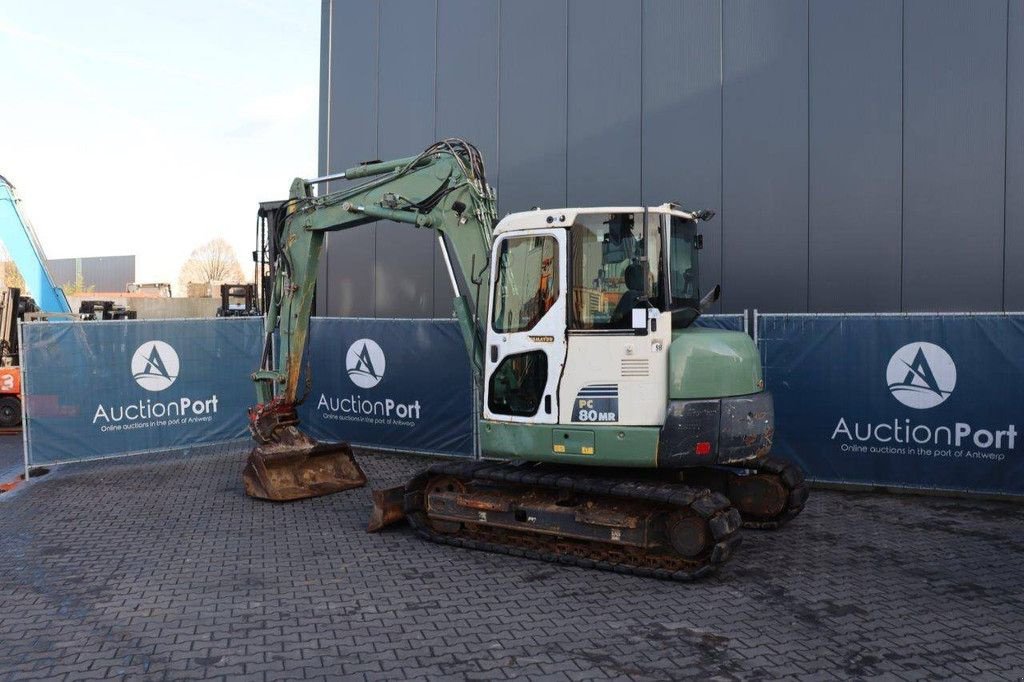 Kettenbagger a típus Komatsu PC80MR-3, Gebrauchtmaschine ekkor: Antwerpen (Kép 3)