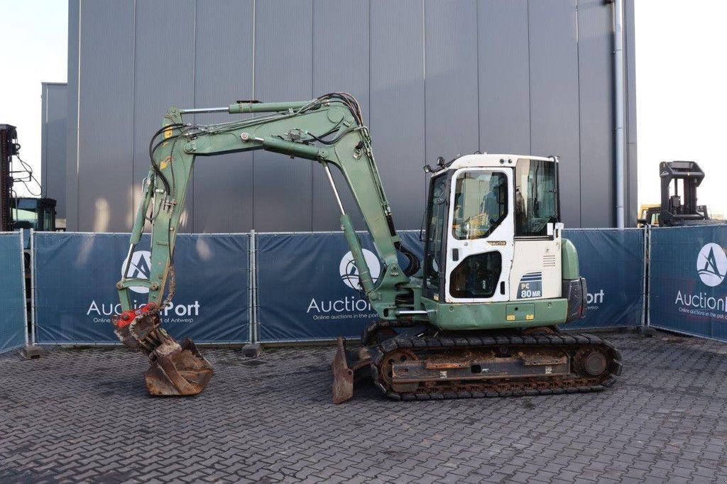 Kettenbagger a típus Komatsu PC80MR-3, Gebrauchtmaschine ekkor: Antwerpen (Kép 1)