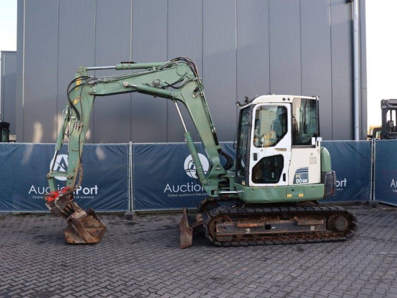 Kettenbagger типа Komatsu PC80MR-3, Gebrauchtmaschine в Antwerpen (Фотография 1)