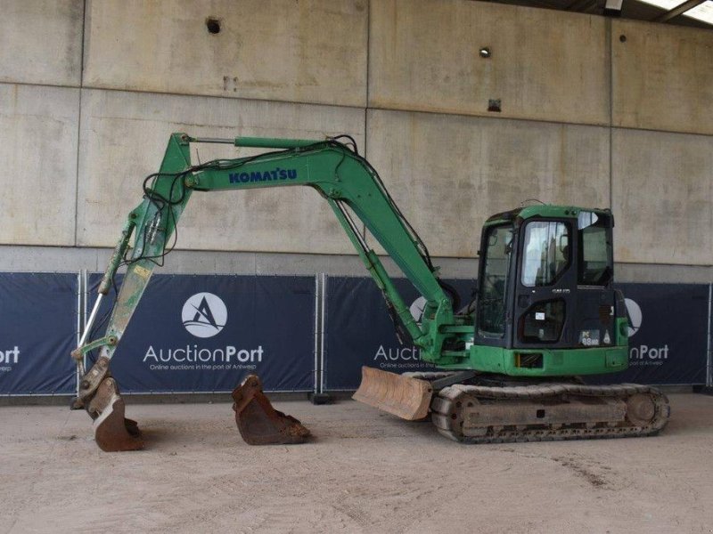 Kettenbagger typu Komatsu PC88MR-6, Gebrauchtmaschine v Antwerpen (Obrázek 1)