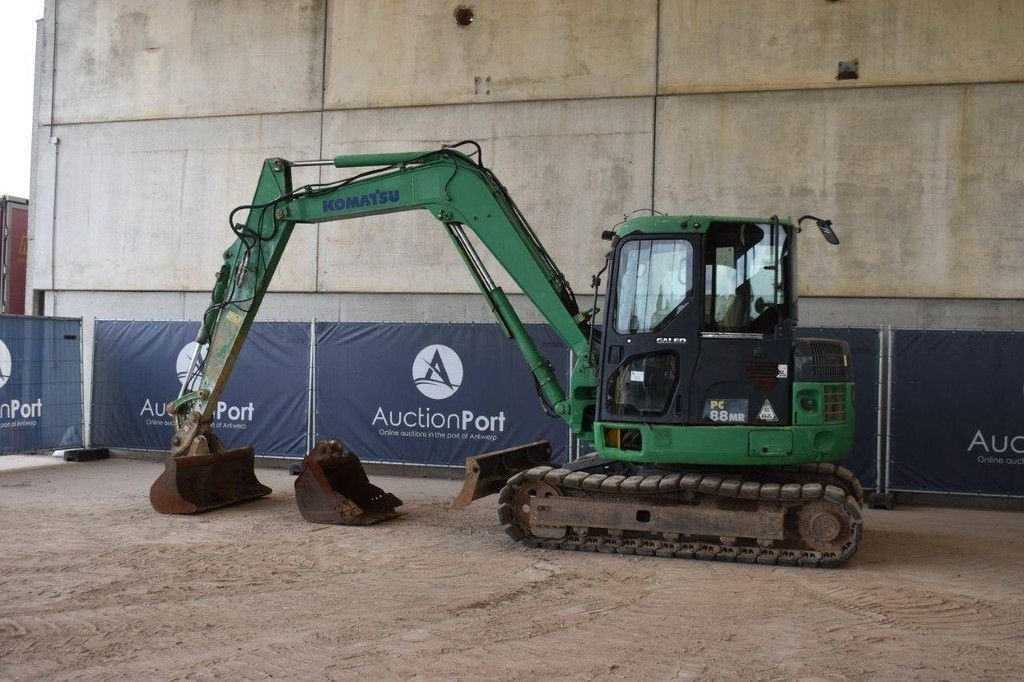 Kettenbagger Türe ait Komatsu PC88MR-6, Gebrauchtmaschine içinde Antwerpen (resim 3)