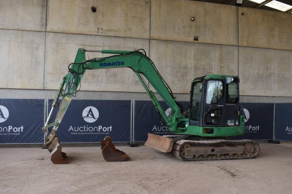 Kettenbagger van het type Komatsu PC88MR-6, Gebrauchtmaschine in Antwerpen (Foto 1)