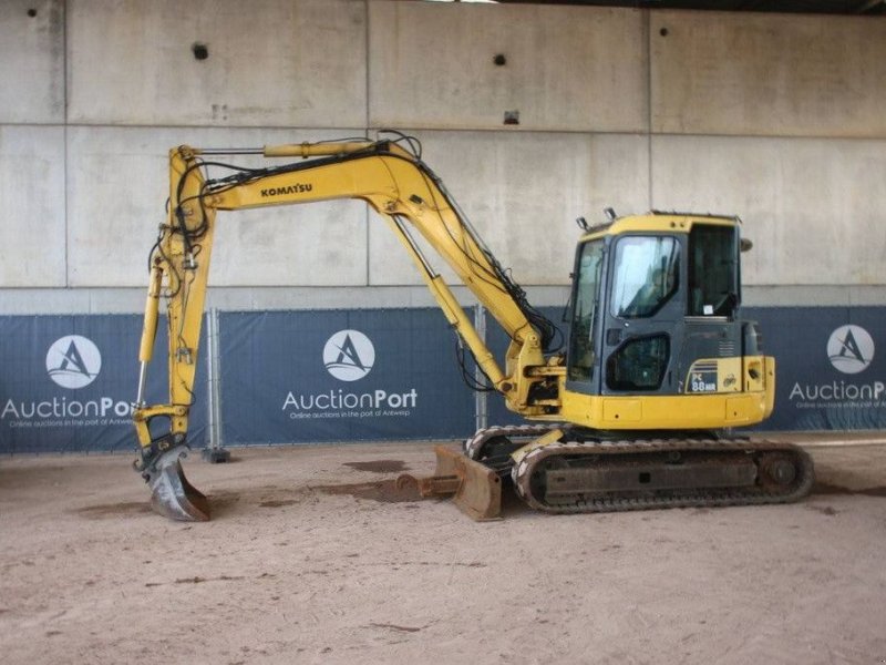 Kettenbagger типа Komatsu PC88MR, Gebrauchtmaschine в Antwerpen (Фотография 1)