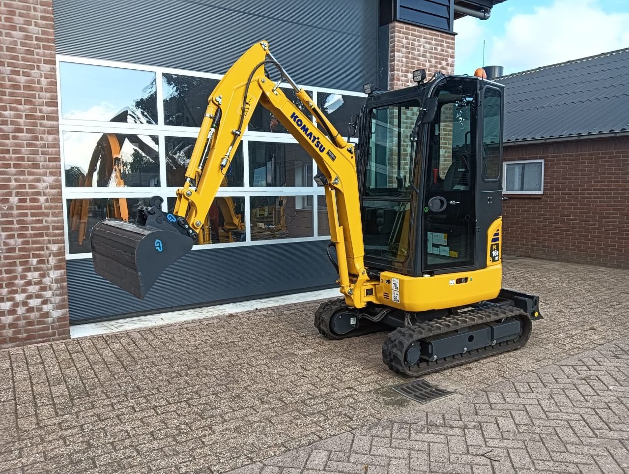 Kettenbagger del tipo Komatsu wa100, Neumaschine In Lunteren (Immagine 2)