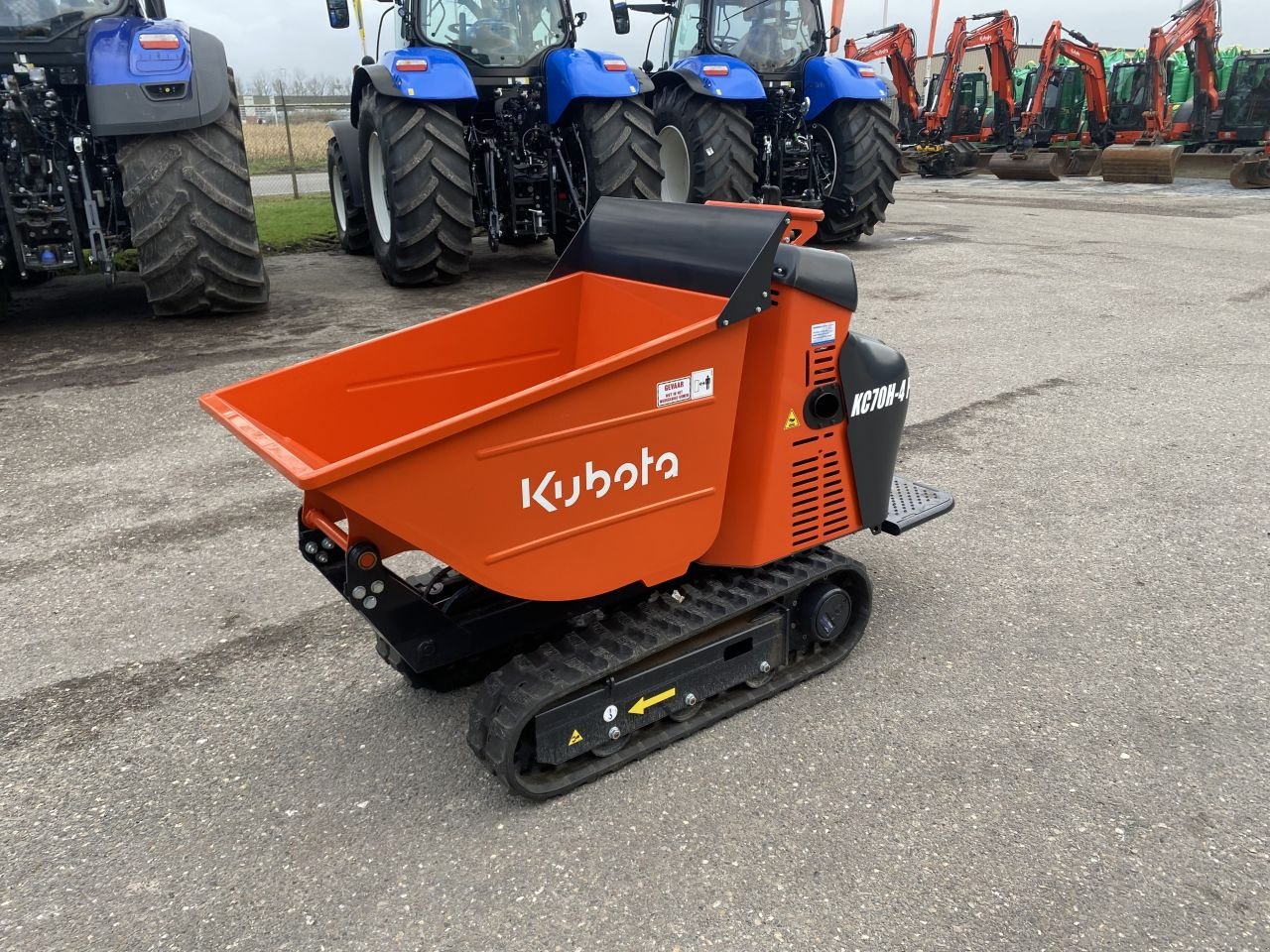 Kettenbagger du type Kubota KC70H-4 P, Gebrauchtmaschine en Heerenveen (Photo 2)