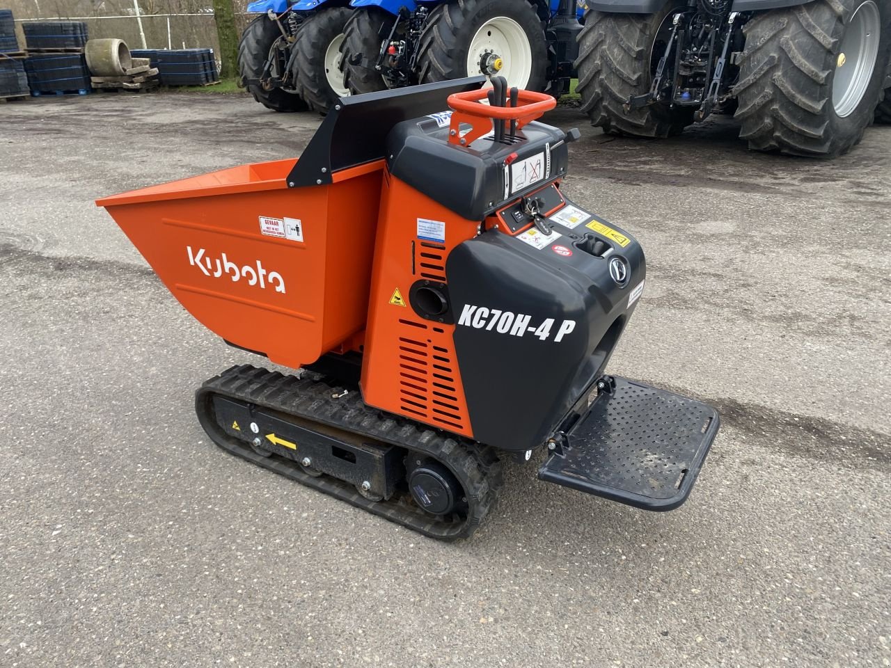 Kettenbagger van het type Kubota KC70H-4 P, Gebrauchtmaschine in Heerenveen (Foto 3)