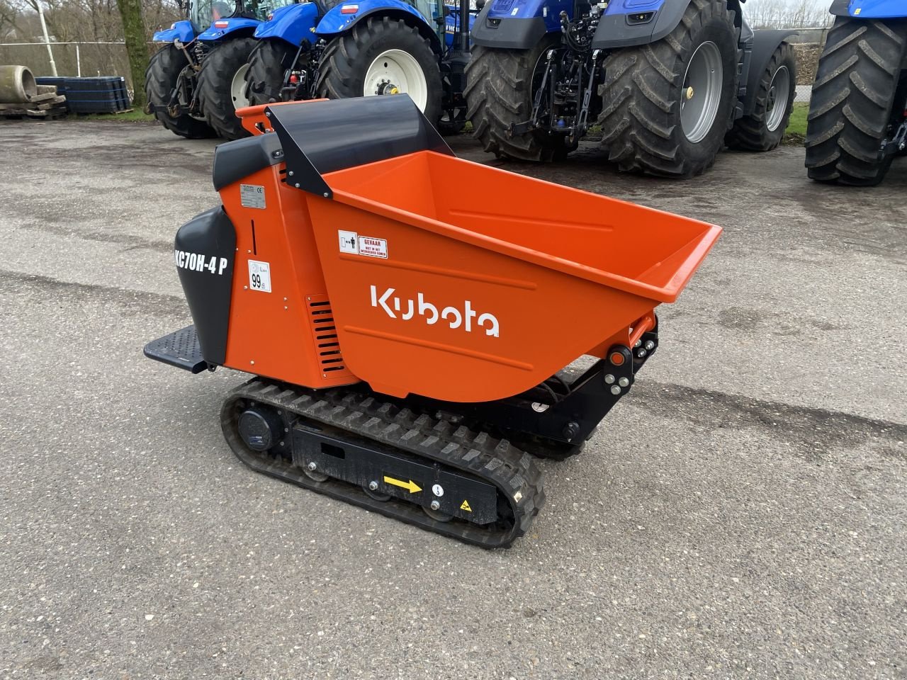 Kettenbagger typu Kubota KC70H-4 P, Gebrauchtmaschine v Heerenveen (Obrázek 1)