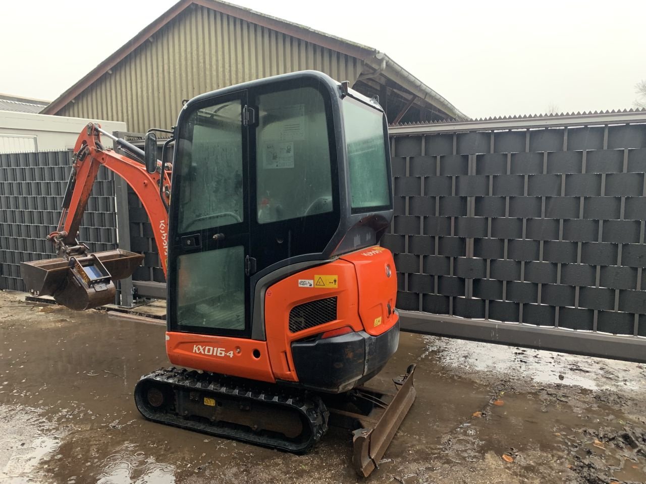 Kettenbagger tip Kubota KX016-4, Gebrauchtmaschine in Veessen (Poză 4)