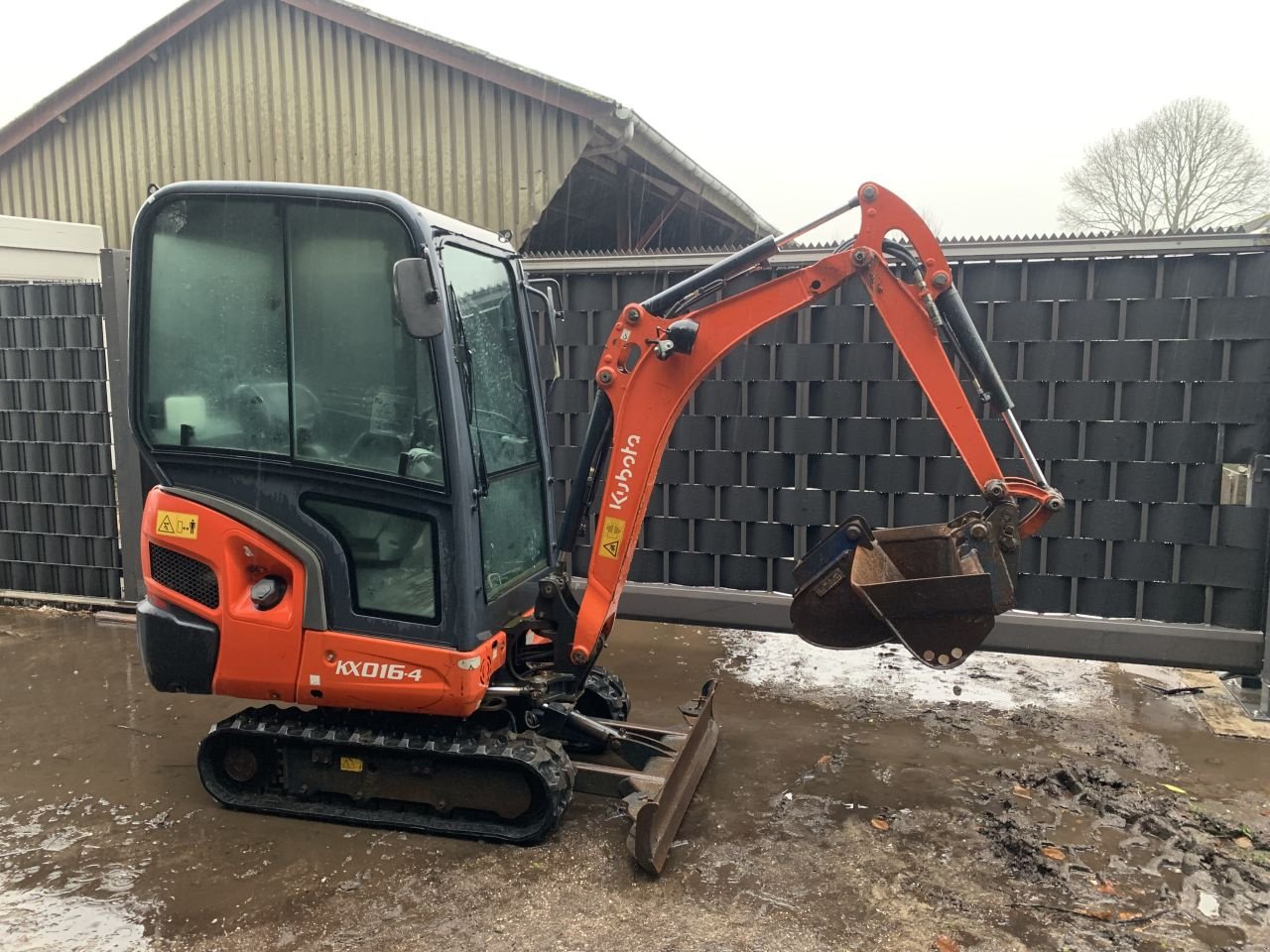 Kettenbagger tip Kubota KX016-4, Gebrauchtmaschine in Veessen (Poză 6)