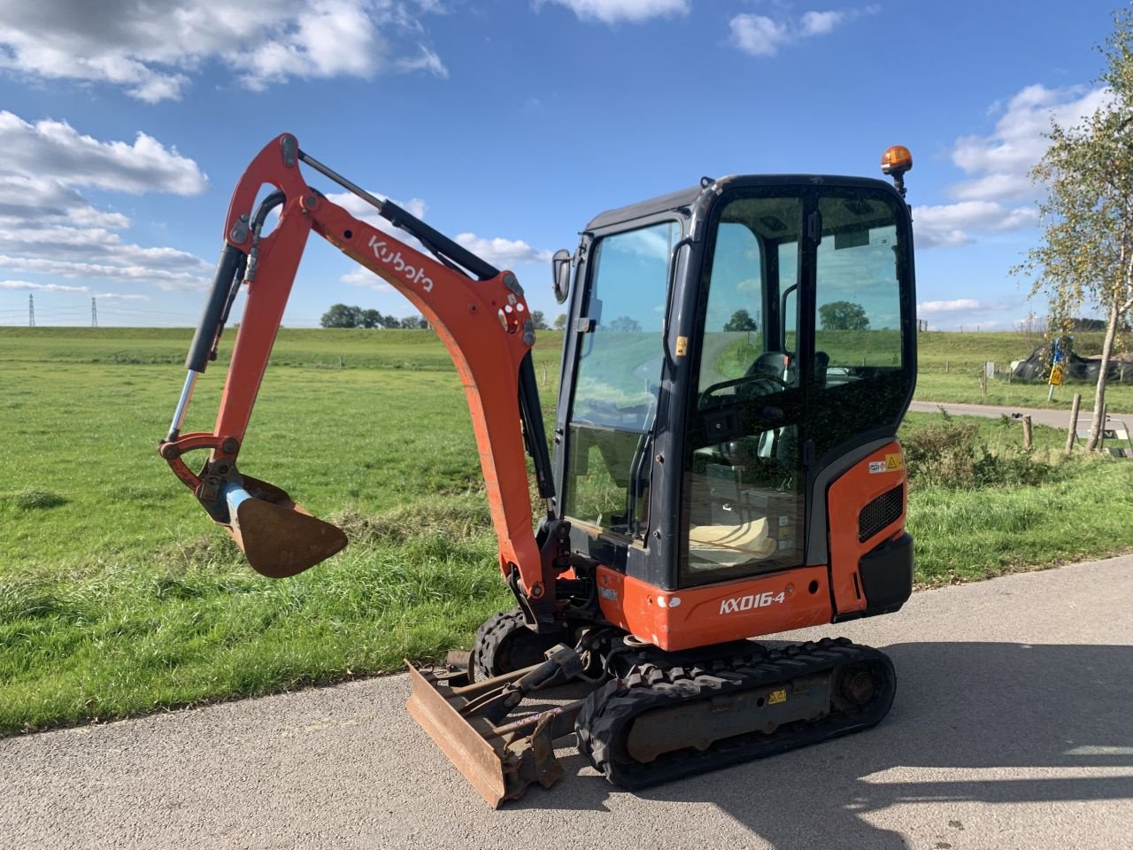 Kettenbagger del tipo Kubota KX016, Gebrauchtmaschine In Veessen (Immagine 1)