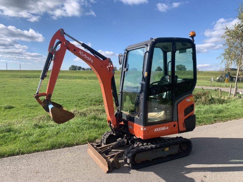 Kettenbagger des Typs Kubota KX016, Gebrauchtmaschine in Veessen