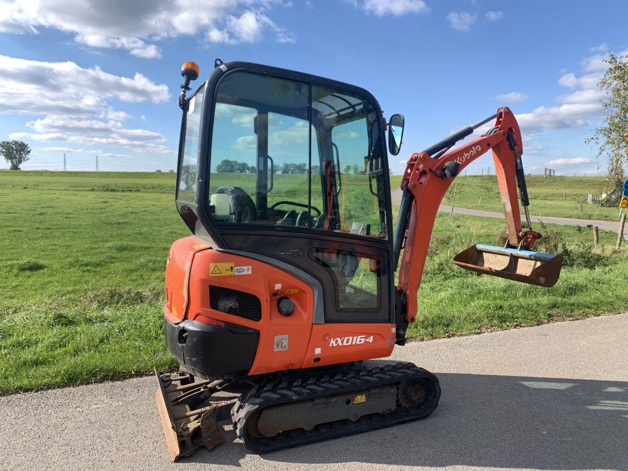 Kettenbagger tip Kubota KX016, Gebrauchtmaschine in Veessen (Poză 11)