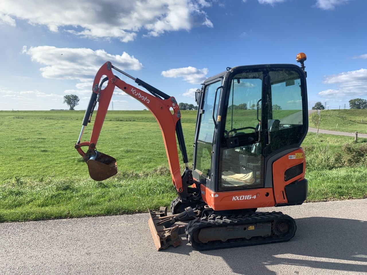 Kettenbagger Türe ait Kubota KX016, Gebrauchtmaschine içinde Veessen (resim 2)