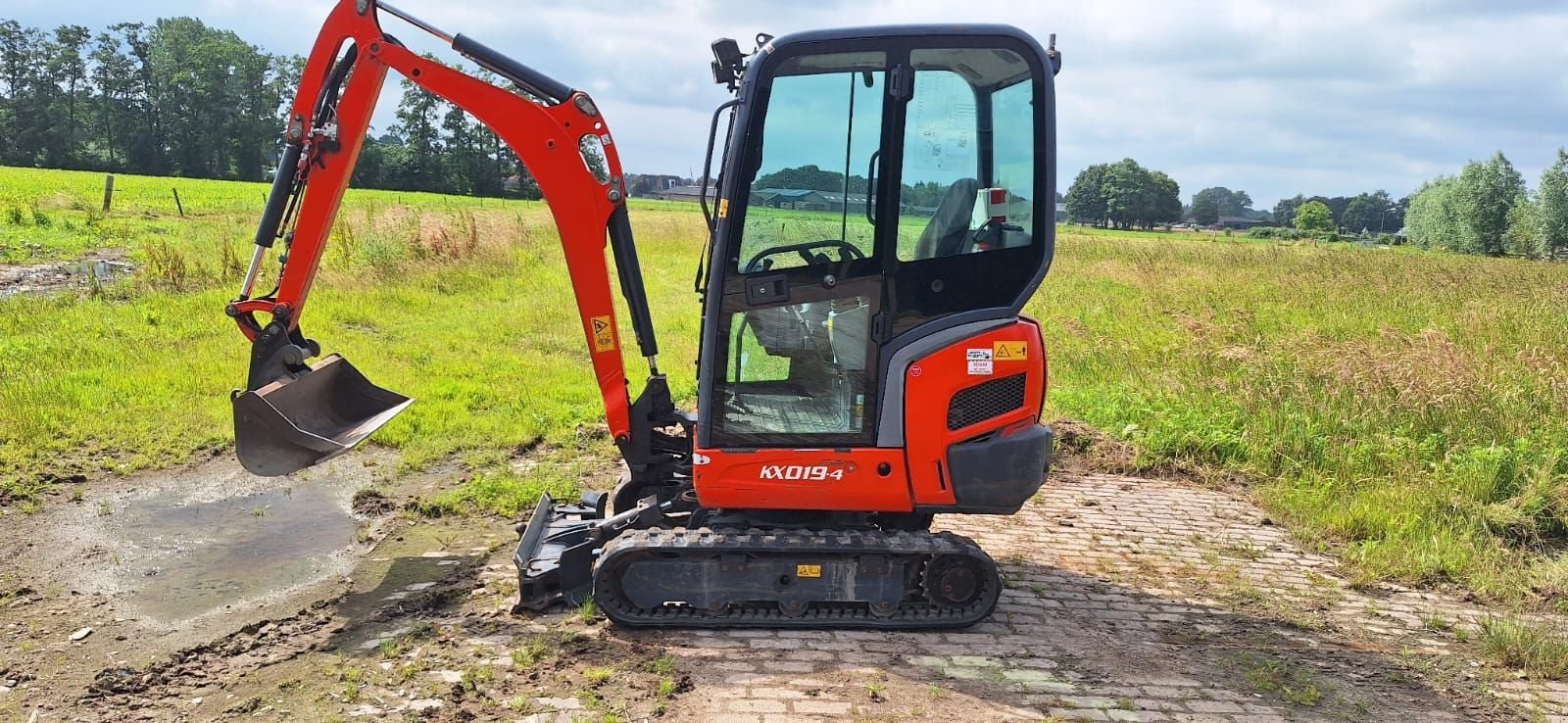 Kettenbagger типа Kubota KX019-4, Gebrauchtmaschine в Veessen (Фотография 7)