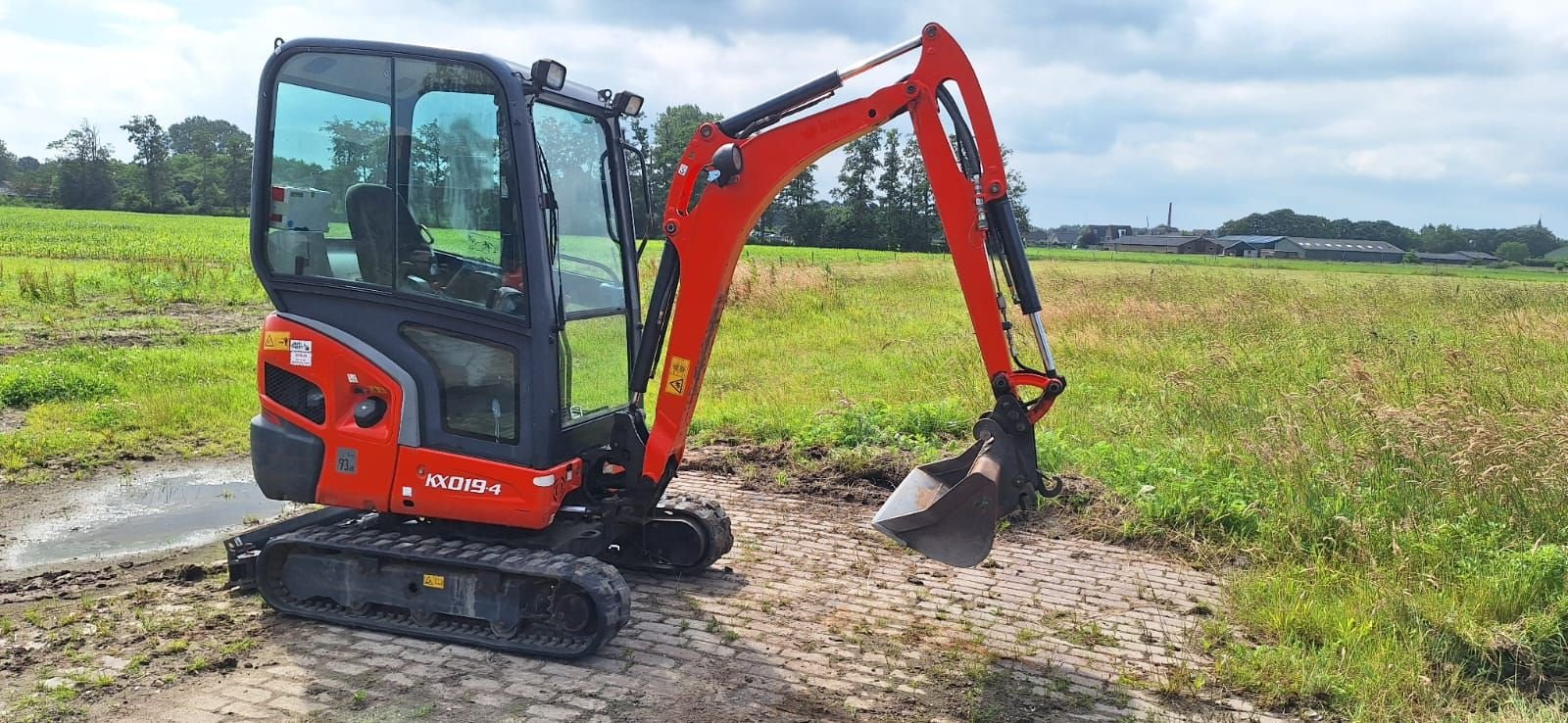 Kettenbagger типа Kubota KX019-4, Gebrauchtmaschine в Veessen (Фотография 5)