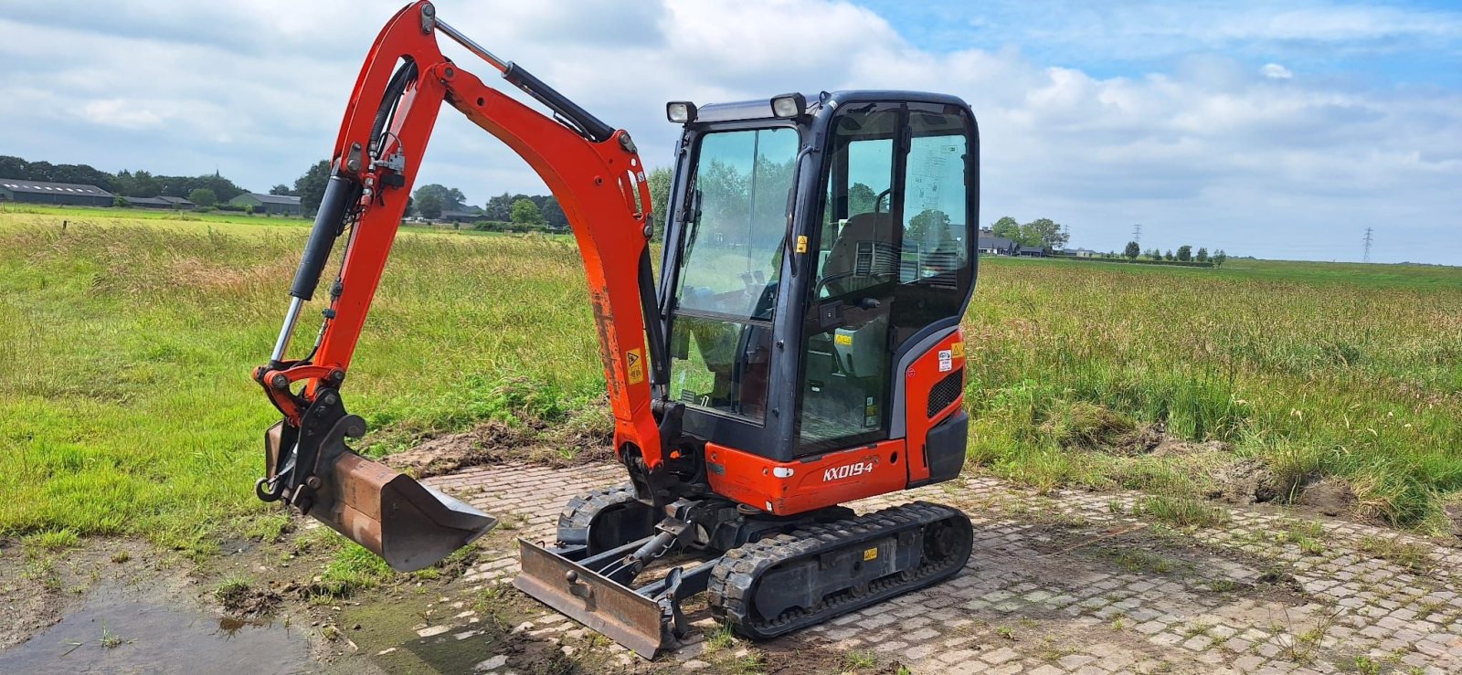 Kettenbagger типа Kubota KX019-4, Gebrauchtmaschine в Veessen (Фотография 1)