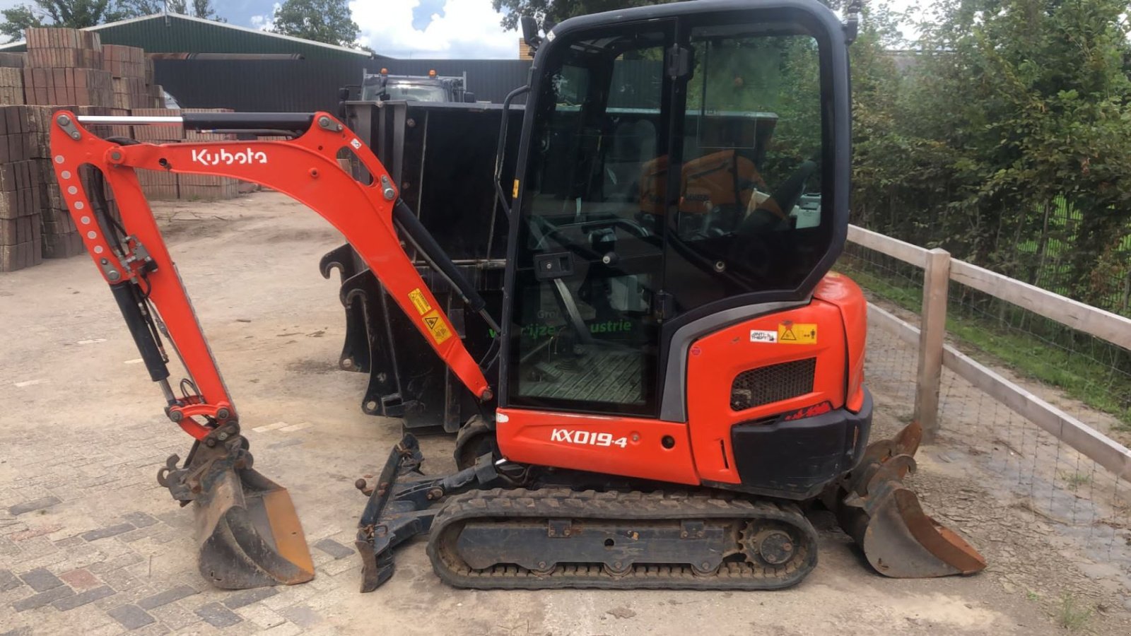 Kettenbagger del tipo Kubota KX019-4, Gebrauchtmaschine en Ederveen (Imagen 1)