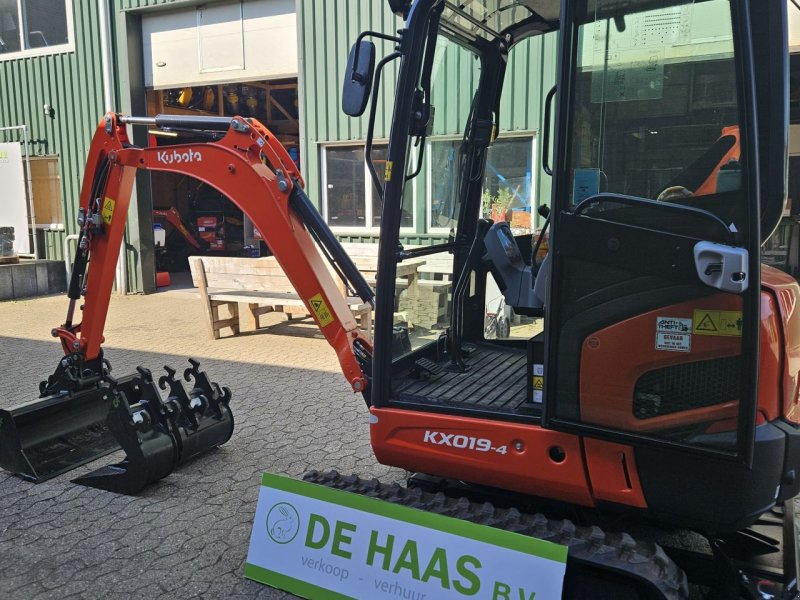 Kettenbagger des Typs Kubota KX019-4, Neumaschine in EDE (Bild 1)