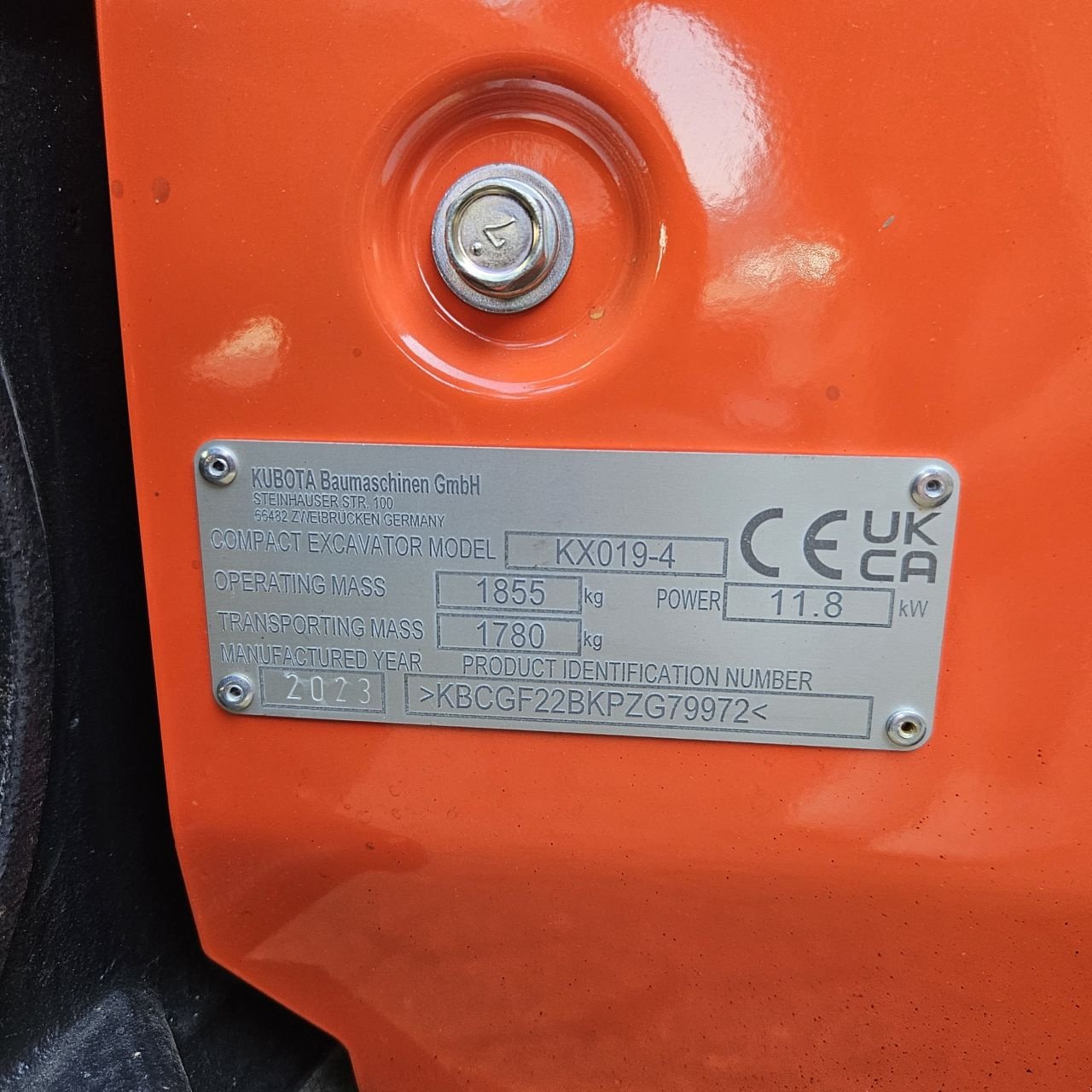 Kettenbagger του τύπου Kubota KX019-4, Neumaschine σε EDE (Φωτογραφία 4)