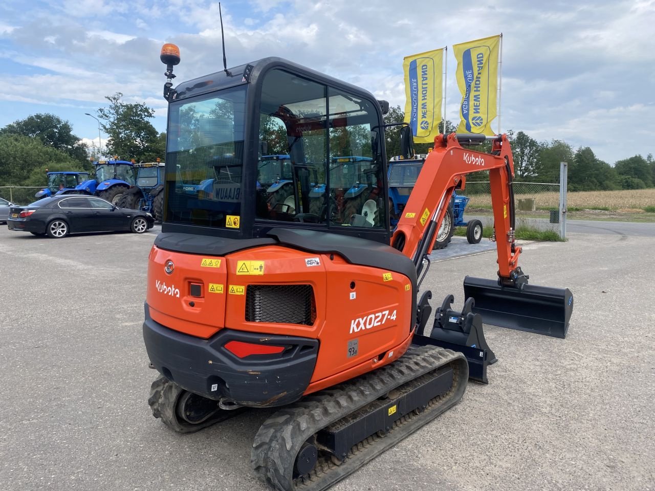 Kettenbagger van het type Kubota KX027-4, Gebrauchtmaschine in Heerenveen (Foto 4)