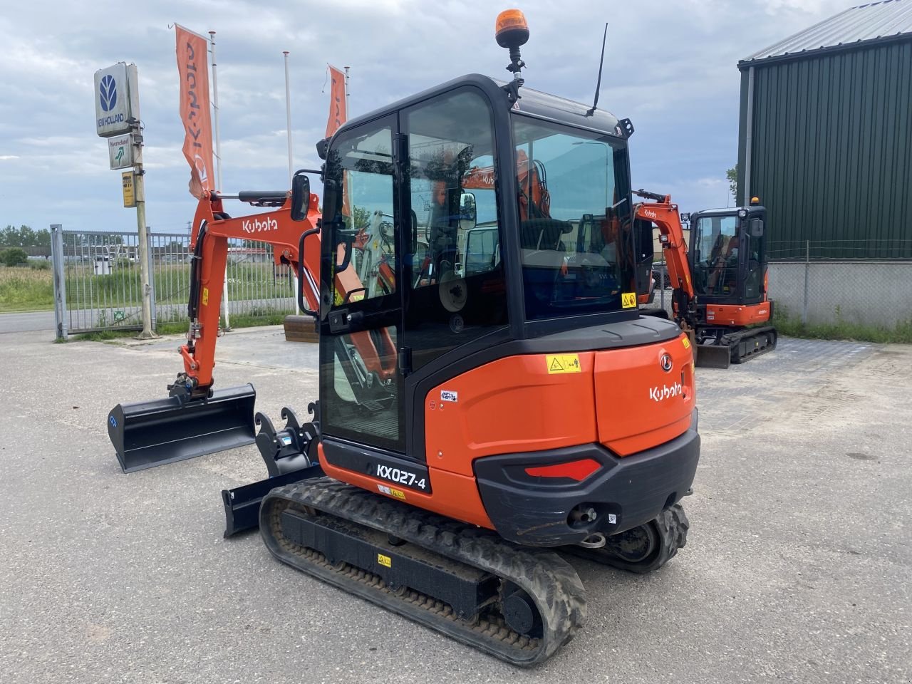 Kettenbagger du type Kubota KX027-4, Gebrauchtmaschine en Heerenveen (Photo 3)