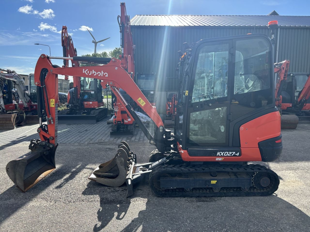 Kettenbagger van het type Kubota KX027-4, Gebrauchtmaschine in Heerenveen (Foto 5)