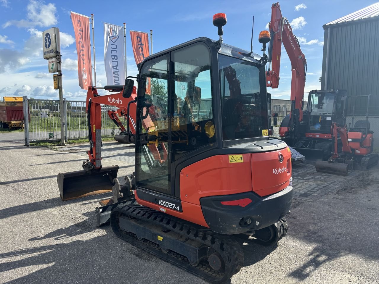 Kettenbagger Türe ait Kubota KX027-4, Gebrauchtmaschine içinde Heerenveen (resim 4)