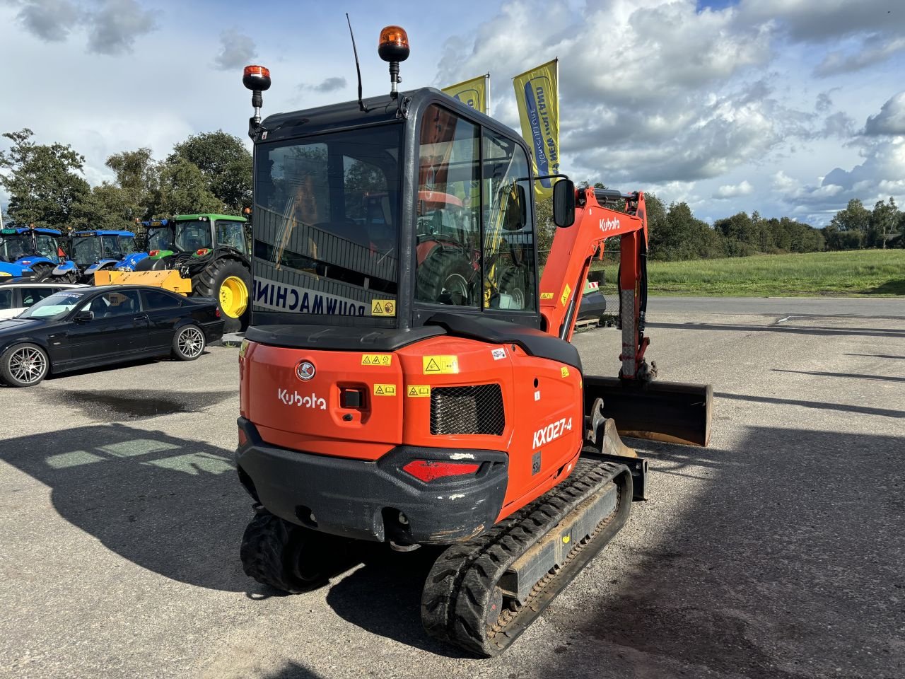 Kettenbagger Türe ait Kubota KX027-4, Gebrauchtmaschine içinde Heerenveen (resim 3)