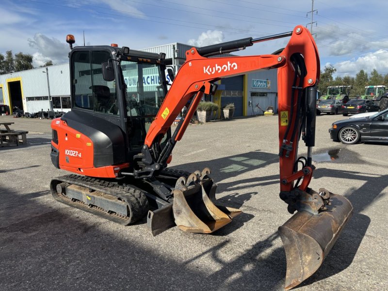 Kettenbagger of the type Kubota KX027-4, Gebrauchtmaschine in Heerenveen (Picture 1)