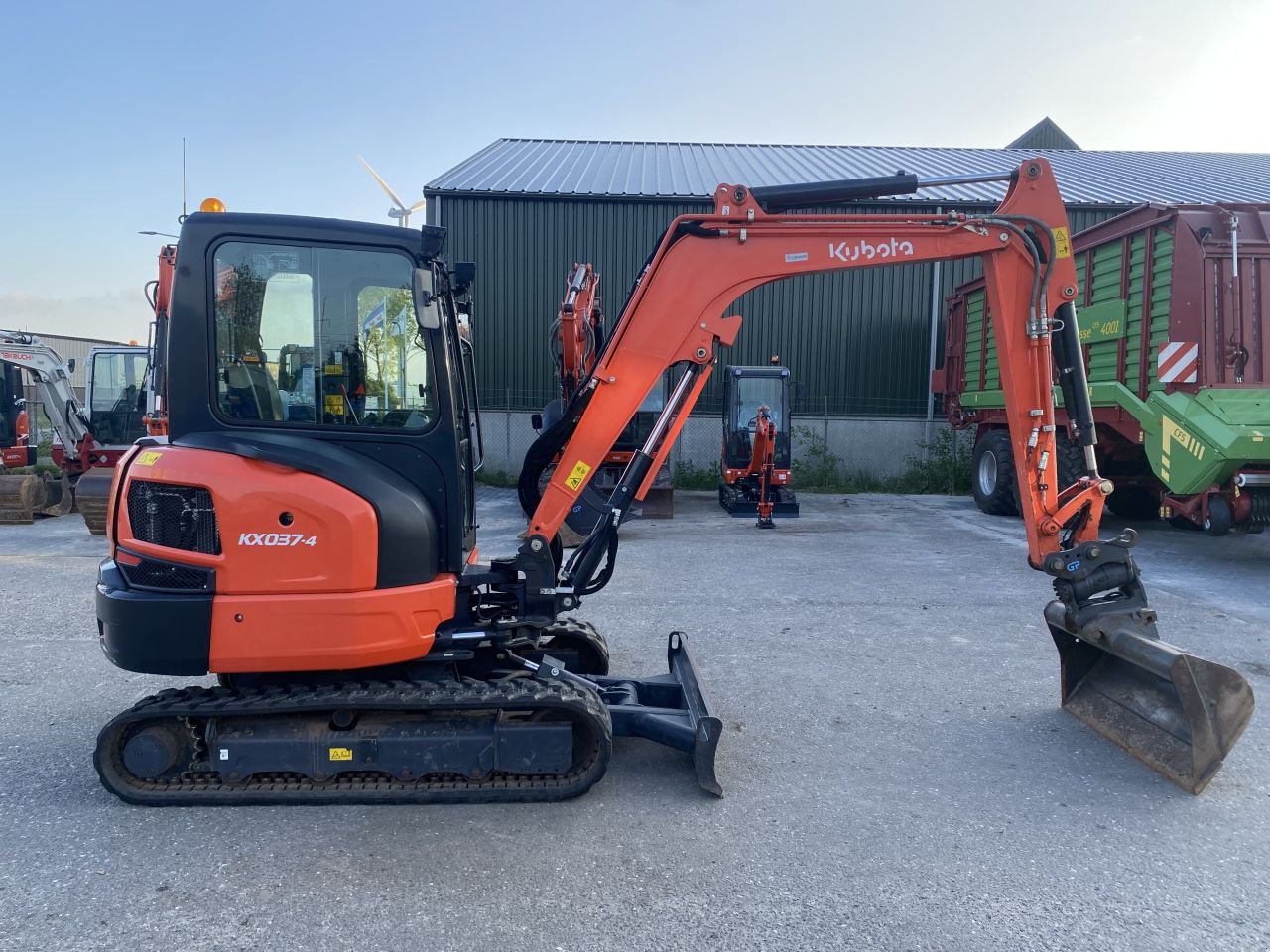 Kettenbagger del tipo Kubota KX037-4 graafmachine, Gebrauchtmaschine In Heerenveen (Immagine 2)