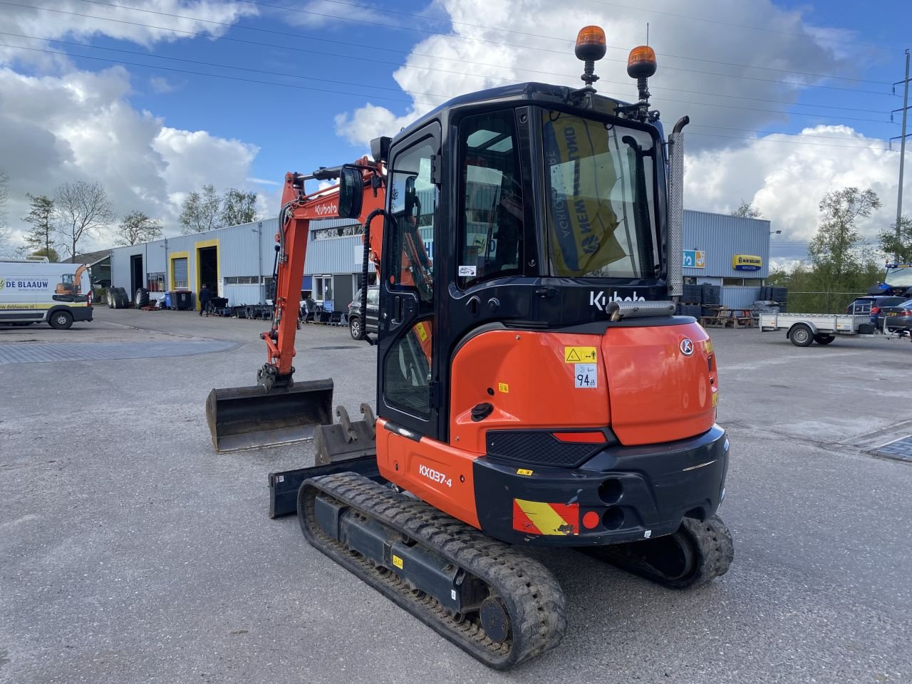 Kettenbagger typu Kubota KX037-4, Gebrauchtmaschine w Heerenveen (Zdjęcie 3)