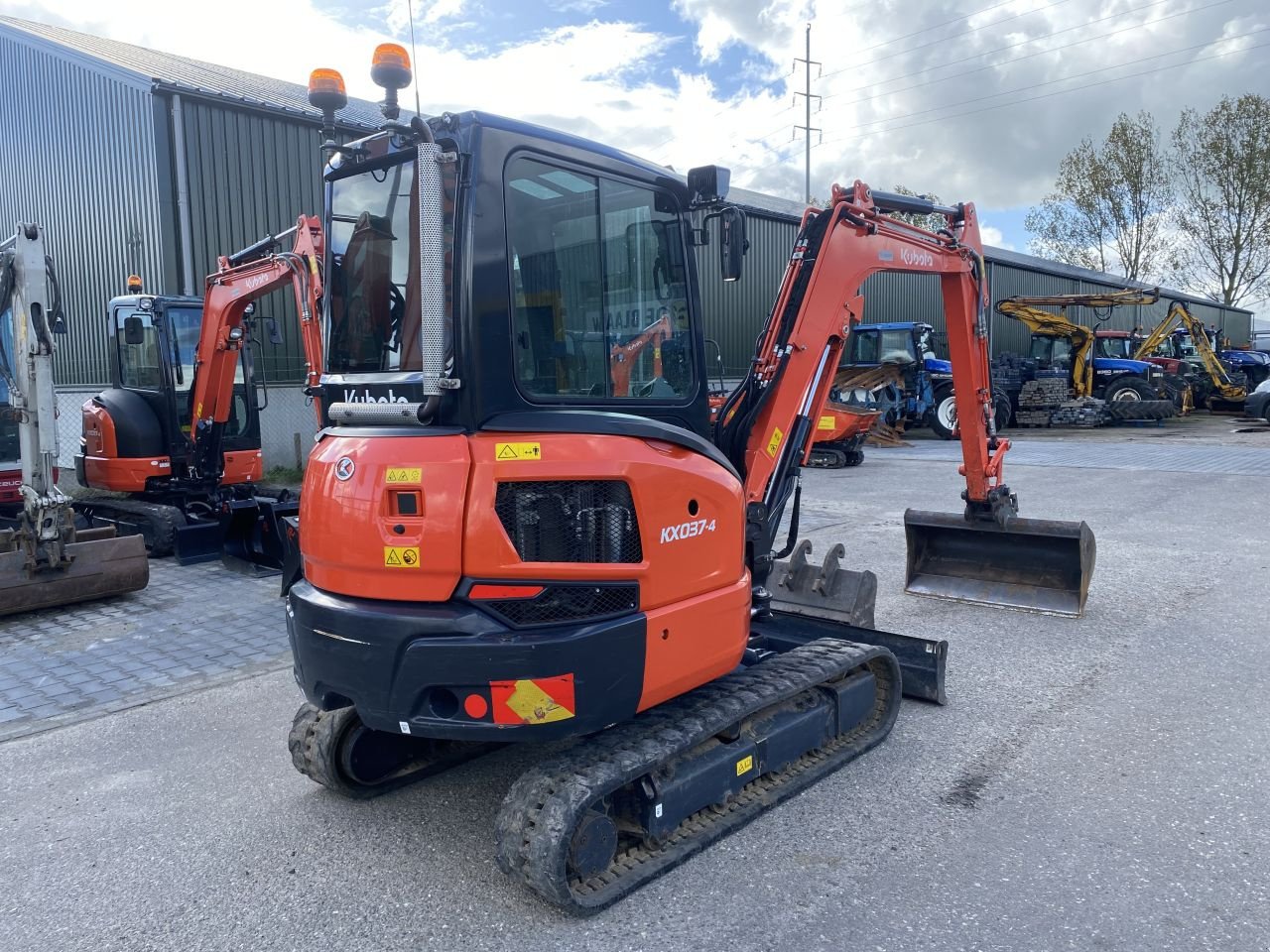 Kettenbagger van het type Kubota KX037-4, Gebrauchtmaschine in Heerenveen (Foto 2)