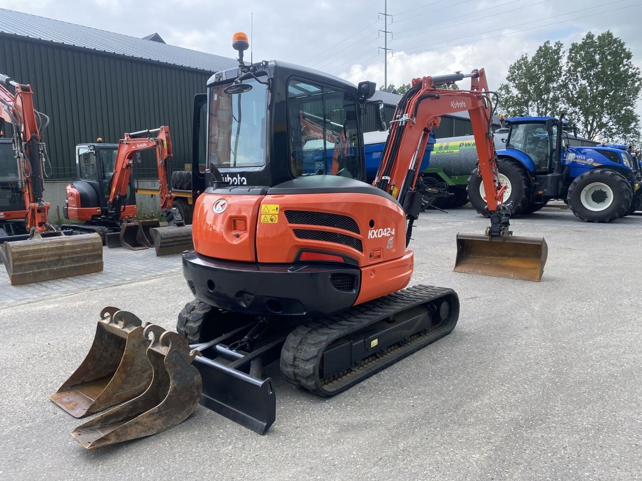 Kettenbagger tipa Kubota KX042-4, Gebrauchtmaschine u Heerenveen (Slika 4)