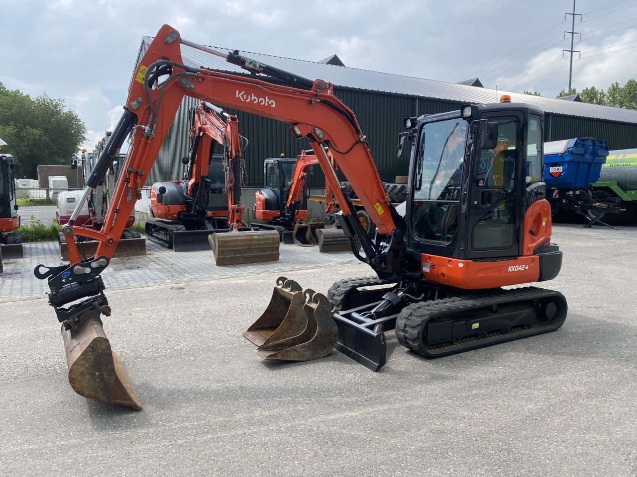 Kettenbagger tipa Kubota KX042-4, Gebrauchtmaschine u Heerenveen (Slika 1)