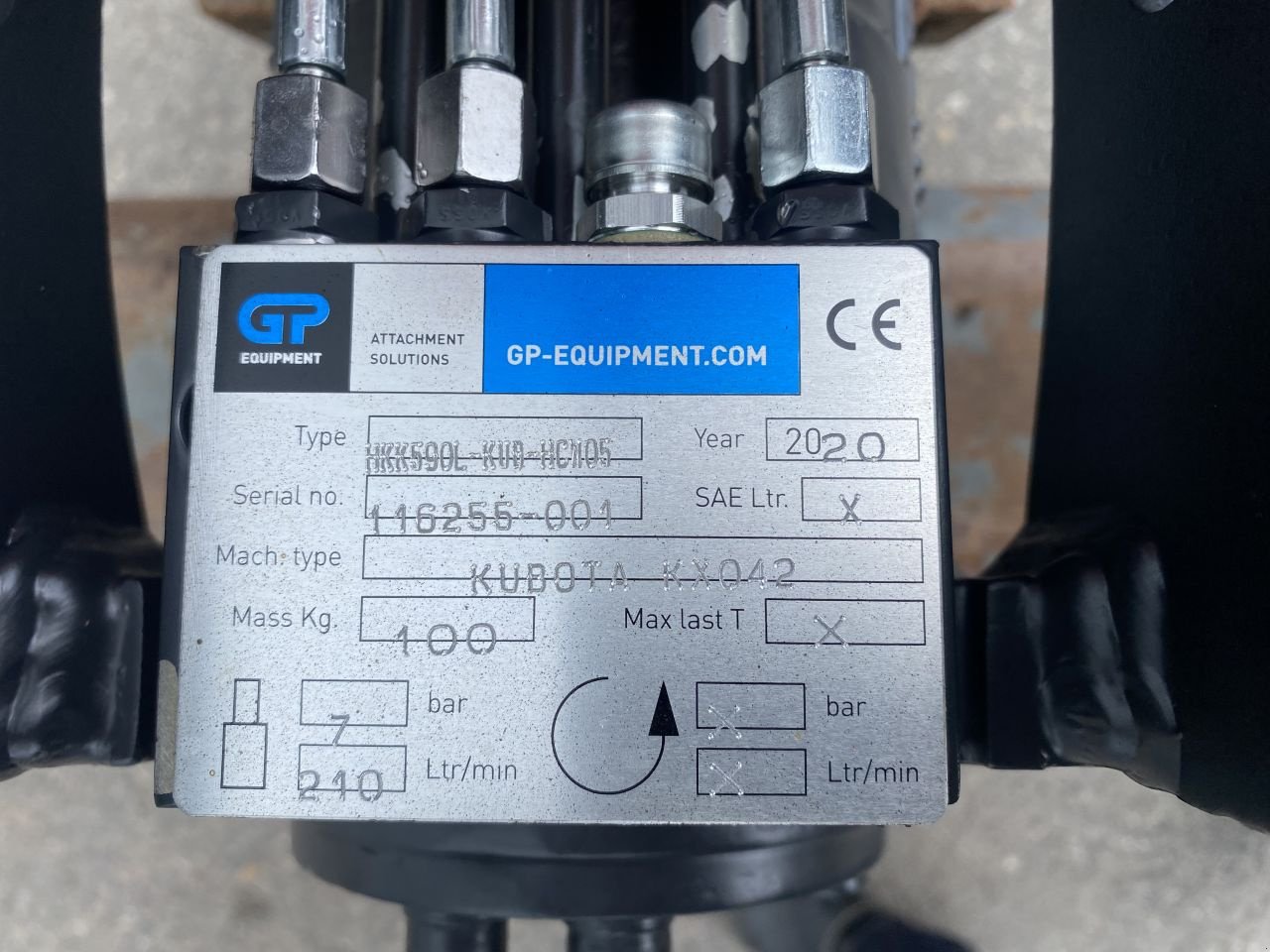 Kettenbagger del tipo Kubota KX042-4, Gebrauchtmaschine en Heerenveen (Imagen 9)