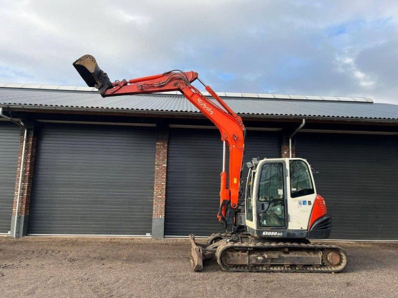 Kettenbagger of the type Kubota KX080-3A, Gebrauchtmaschine in Antwerpen (Picture 1)