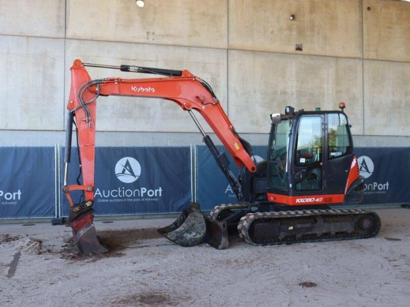 Kettenbagger van het type Kubota KX080-4&alpha;, Gebrauchtmaschine in Antwerpen (Foto 1)