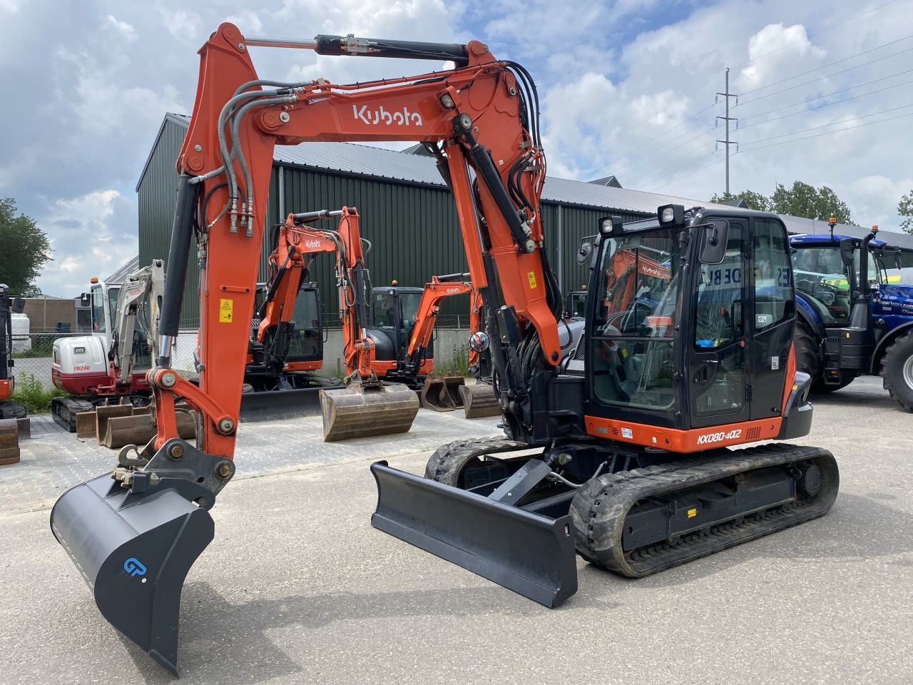 Kettenbagger za tip Kubota KX080-4 alpha2, Gebrauchtmaschine u Heerenveen (Slika 1)