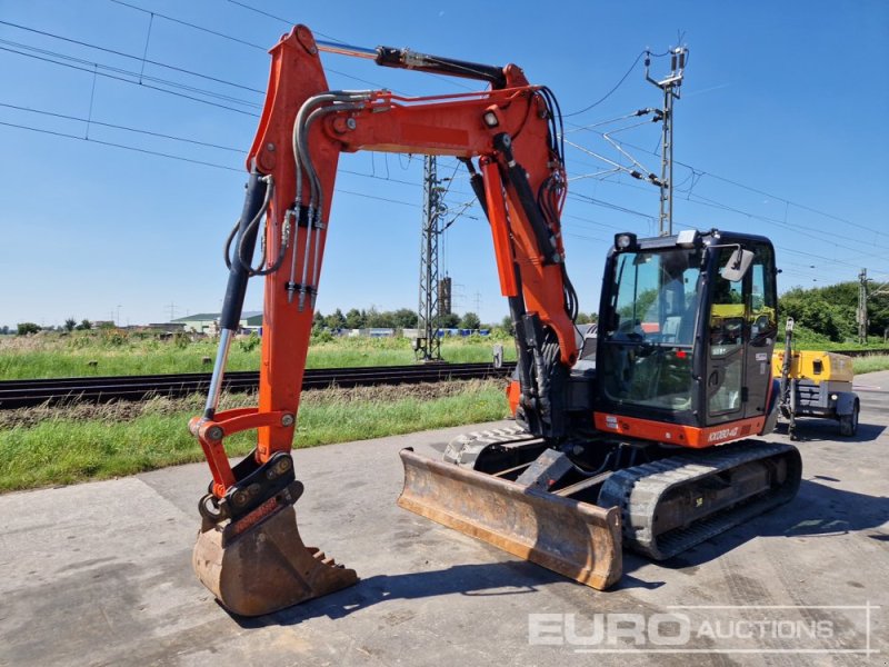 Kettenbagger van het type Kubota KX080-4, Gebrauchtmaschine in Dormagen (Foto 1)