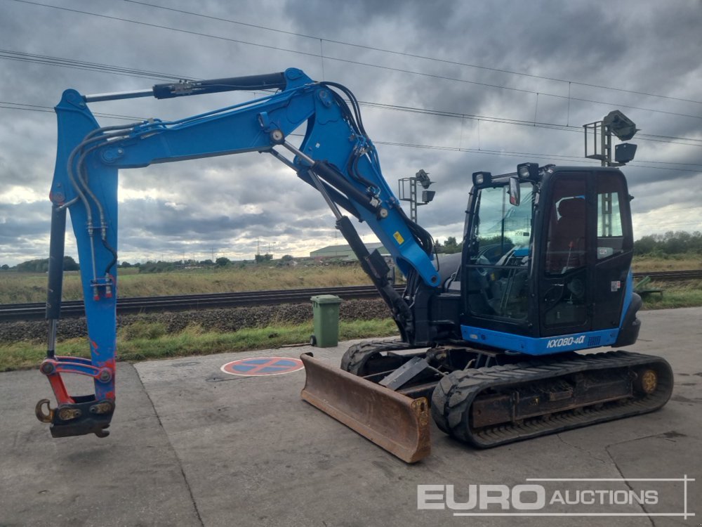 Kettenbagger van het type Kubota KX080-4, Gebrauchtmaschine in Dormagen (Foto 1)