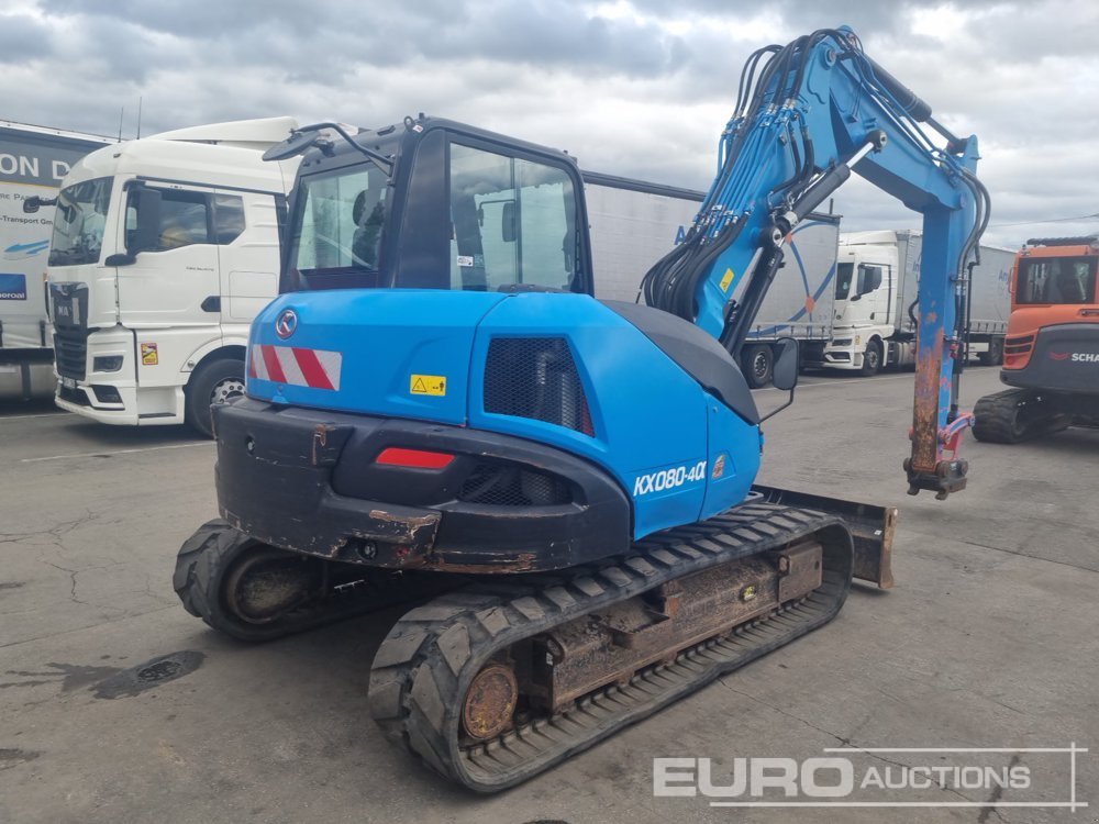 Kettenbagger van het type Kubota KX080-4, Gebrauchtmaschine in Dormagen (Foto 5)