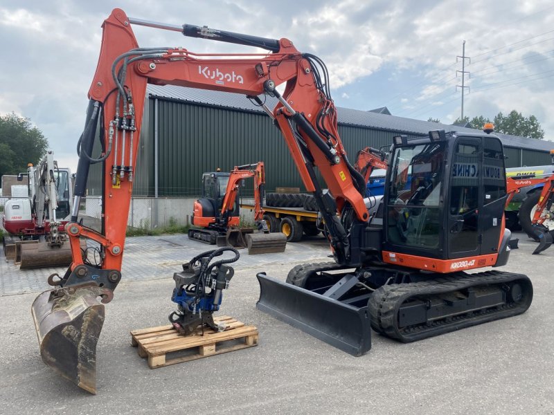 Kettenbagger του τύπου Kubota KX080-4, Gebrauchtmaschine σε Heerenveen