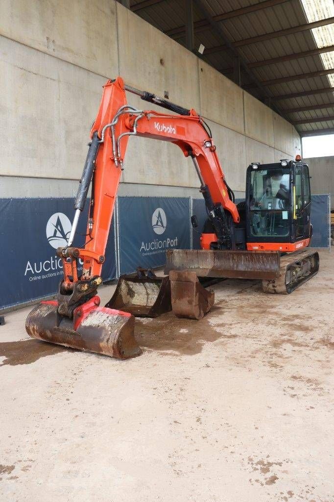 Kettenbagger van het type Kubota KX080-4, Gebrauchtmaschine in Antwerpen (Foto 10)