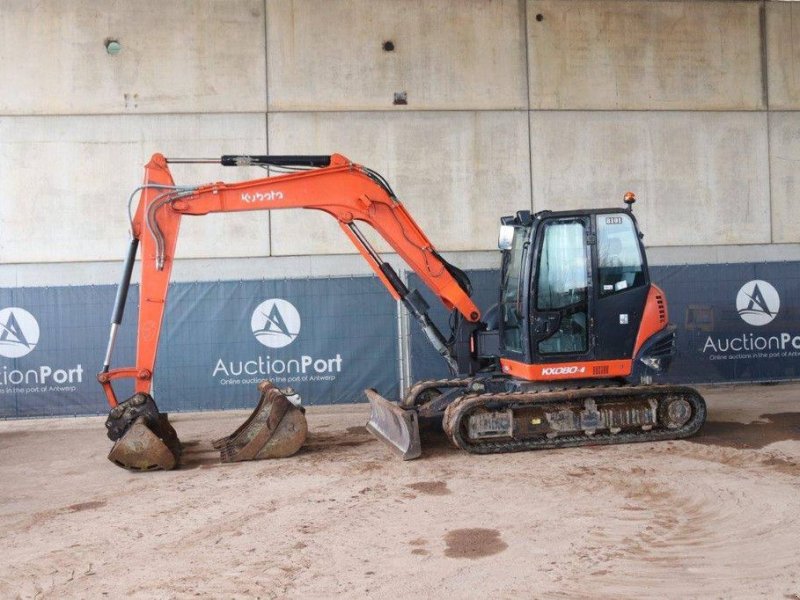 Kettenbagger tip Kubota KX080-4, Gebrauchtmaschine in Antwerpen (Poză 1)