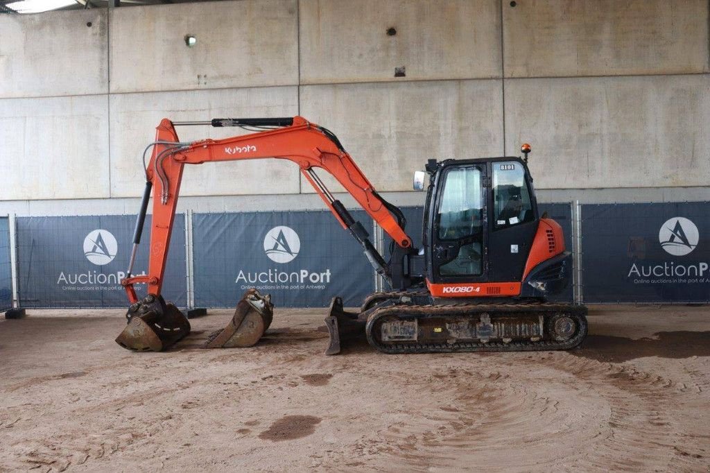 Kettenbagger tip Kubota KX080-4, Gebrauchtmaschine in Antwerpen (Poză 2)