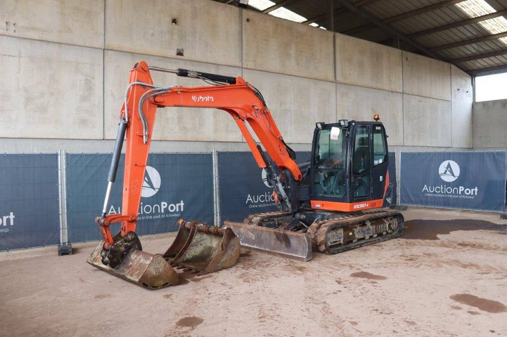 Kettenbagger tip Kubota KX080-4, Gebrauchtmaschine in Antwerpen (Poză 9)